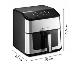 Аерофритюрниця Mozano AirFry Chef AGD/FRY/03# 8 л 1800 Вт 21 програма - мініатюра 4