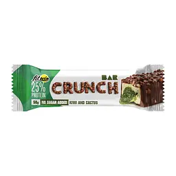 Протеїновий батончик Crunch Bar — 12 × 50 г, Kiwi and Cactus