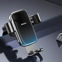 Автотримач Baseus Glaze Gravity Car Mount (SUYL-LG01) Black [64533] - мініатюра 6