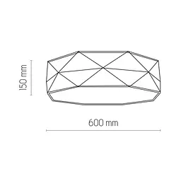 Люстра TK Lighting KANTOOR NATURE 6195 - мініатюра 2