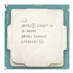 Процесор Intel Core i5 8600K (CM8068403358508) (Socket 1151 v2, 6T, 4.3 ГГц, Tray) Б/в