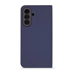 Чехол-книжка для Samsung Galaxy A37 5G, OneFold Case, синий, из экокожи (PU) и TPU, с магнитом, с подставкой и отделением для карт, трансформируется в подставку, противоударный, защита всего корпуса, ArmorStandart (ARM89771) - мініатюра 3