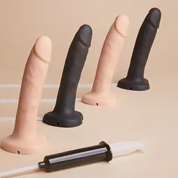 Фалоімітатор, що кінчає Strap-On-Me Squirting Cum Dildo XL, 17.8 см - мініатюра 6