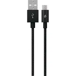 Кабель Ttec USB - мicro USB (M/M), AlumiCable, 1.2 м, Чорний (2DK11S)