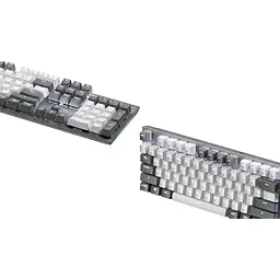 Клавіатура GamePro Genesis Metallic Outemu Red Swithes USB Gray (MK144G) [152671] - мініатюра 5