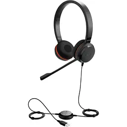 Навушники Jabra Evolve 20 UC Stereo (4999-829-209) - мініатюра 2