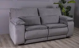 Диван Ego Home Денвер з електричним реклайнером сірий (без консолі) - мініатюра 4