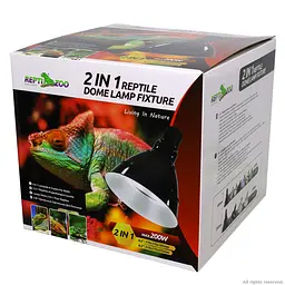 Світильник глибокий рефлекторний Repti-Zoo 2in1 Big Multi Dome 200W (RL19) - мініатюра 10
