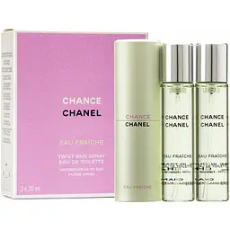 Chanel Chance Eau Fraiche 20 мл *3 туалетна вода