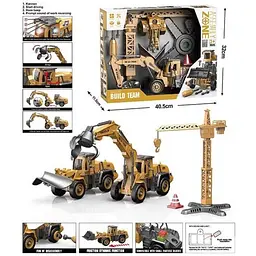 Набір спецтехніки YW 9101 B Різнокольоровий shop (6978315261826)