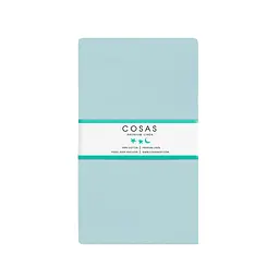 Дитяча постільна білизна в ліжечко COLOR STARS CS2, синій (StarsColorBlue_LightBlue_140) - мініатюра 6