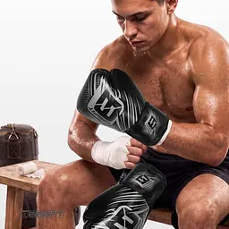 Боксерські рукавички EasyFit PowerPunch 14 унцій (14 oz) - мініатюра 12