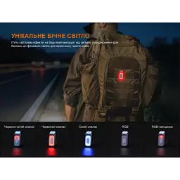 Наключний ліхтар Fenix E04R 300 лм, полікарбонат, 58.5х30х29.8 мм, білий - мініатюра 10