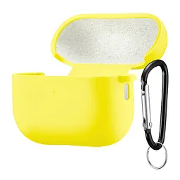 Чохол Silicone Case 2,5mm with microfiber for AirPods Pro 2 Shiny Жовтий