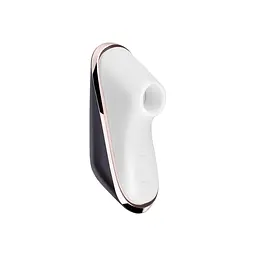 Вакуумний кліторальний стимулятор з вібрацією Satisfyer Pro Traveler сірий - мініатюра 6