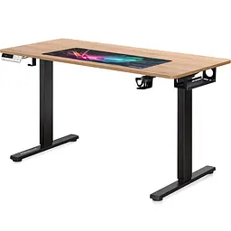 Стіл Mealux PowerDesk Duo Mahogany (арт. EVO-242 Duo Mahogany / B)