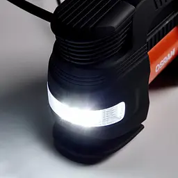 Компресор автомобільний двопоршневий OSRAM OTI830 12В 180W, LED дисплей, автостоп - мініатюра 6
