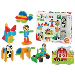 Конструктор Dede Cactus Ферма 75 елементів (3312) - мініатюра 2