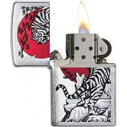 Запальничка Zippo 200 Asian Tiger Design - мініатюра 2