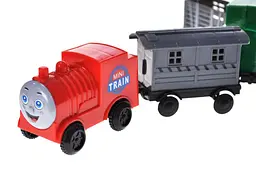 Дитяча залізниця Merry Christmas 66100/9263-7С коробка 46,5x30x6см - мініатюра 8