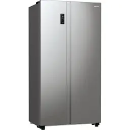 Холодильник Gorenje SBS 179х67х92 см 2 двері 356( 191) л А++ NF+ інв. зовн. диспл матовий сірий - мініатюра 6