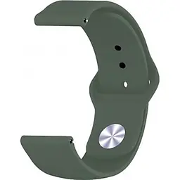 Універсальний ремінець Silicone Band для Samsung Watch 22mm Pine Green [71482] - мініатюра 2