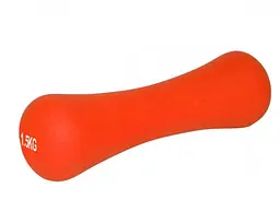 Гантель неопренова PowerPlay 4126 Spartacus 2*1.5 кг Помаранчеві 2 шт (PP_4126_1.5kg_2in) - мініатюра 3