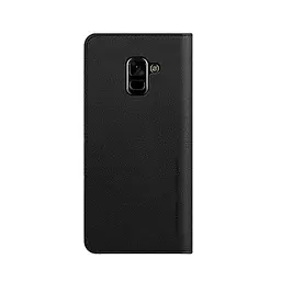 Чохол Araree Flip Wallet Leather Cover Black для Galaxy А8+ (2018) A730 - мініатюра 2