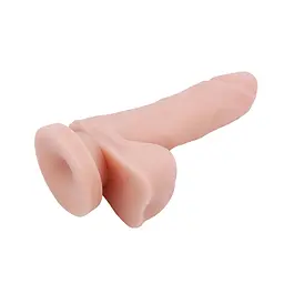 Фалоімітатор Mister Dixx Dual Density 5.7" 14.5 см тілесний - мініатюра 4