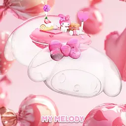 Ігровий набір Mighty Jaxx серії Kandyland: Sanrio - Май Мелоді (WB24SRMJ00401) - мініатюра 5