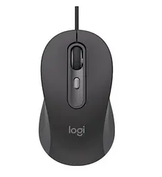 Мишка дротова Logitech Signature M520 for Business USB-C 910-007511 Graphite