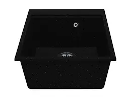 Кухонна мийка Miraggio Lagoon 420 black 0002217, Чорний - мініатюра 3