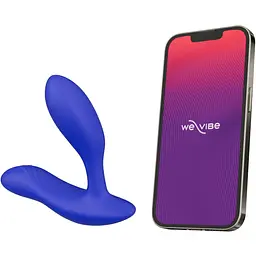 Смарт-вібромасажер простати We-Vibe Vector+ Royal Blue - мініатюра 2