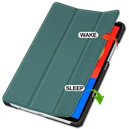 Чохол-книжка BeCover Smart Case для Xiaomi Redmi Pad SE 8.7" Dark Green (711906) - мініатюра 3