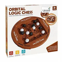Настільна інтерактивна гра Ummi ME-155 Orbital Logic Chess Brown - мініатюра 5