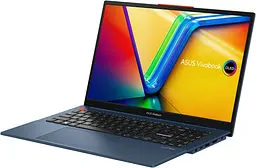 Ноутбук ASUS Vivobook S 15 K5504VA-L1118WS 15.6' FHD OLED, Intel i9-13900H, 16GB, F1TB, UMA, Win11, Блакитний (90NB0ZK1-M00520) - мініатюра 2