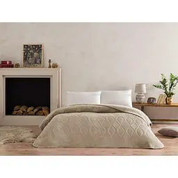 Плед TAC Embos Bej 220×240см pbe0051144