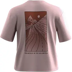 Футболка Salewa Eagle Sunset Loose T-Shirt Wmn - мініатюра 2