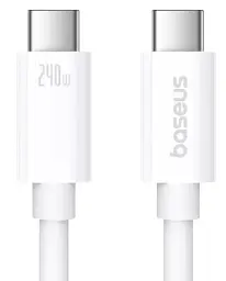 Кабель Baseus Superior Series 2 Fast Charging Cable Type-C to Type-C 240W 1m P10365200211-02 White - мініатюра 2