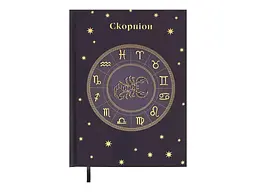 Щоденник BUROMAX А5 336арк. недатований поліграфічний ZODIAK, бузковий - мініатюра 2