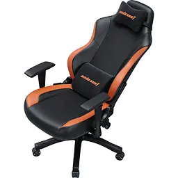 Геймерське крісло Anda Seat Luna Color L Black/Orange [AD18-48-BO-PV] [121737] - мініатюра 4