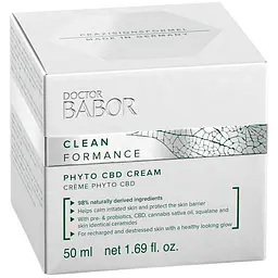 Заспокійливий крем для обличчя Babor Doctor Babor Clean Formance Phyto CBD Cream, 50 мл - мініатюра 2