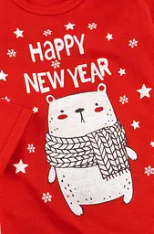 Комплект ясельний з новорічним принтом Happy New Year - мініатюра 4
