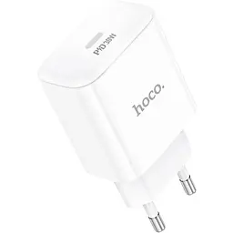 Зарядний пристрій HOCO C76A Pro Majestic USB-C PD30W White (6942007616300)