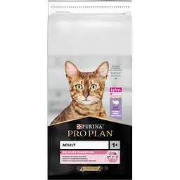 Сухой корм Purina Pro Plan Adult 1+ Delicate Digestion для взрослых кошек с чувствительной пищеварительной системой с индейкой 14 кг