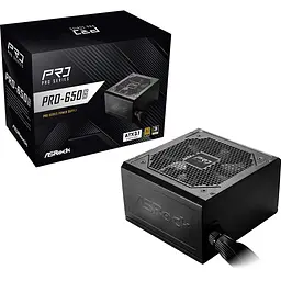 Блок живлення ASRock PRO-650G 650W [176396] - мініатюра 5