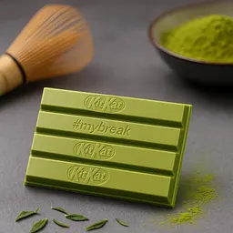Шоколадний батончик Nestle Kit Kat Green Tea Matcha 35 г - мініатюра 2