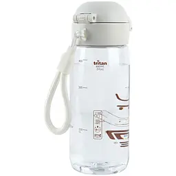Пляшечка для води Kite Cat 480 мл біла (K25-1236-1) - мініатюра 2