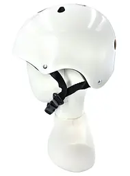 Комплект дитячий шолом та захист Yongkang GB24429-2009 S (5-9 р) білий космонавт (G0001886) - мініатюра 4