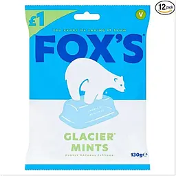 М'ятні льодяники Fox's Glacier Mints 130g
